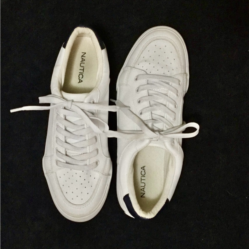 Nautica White Casual Sneakers